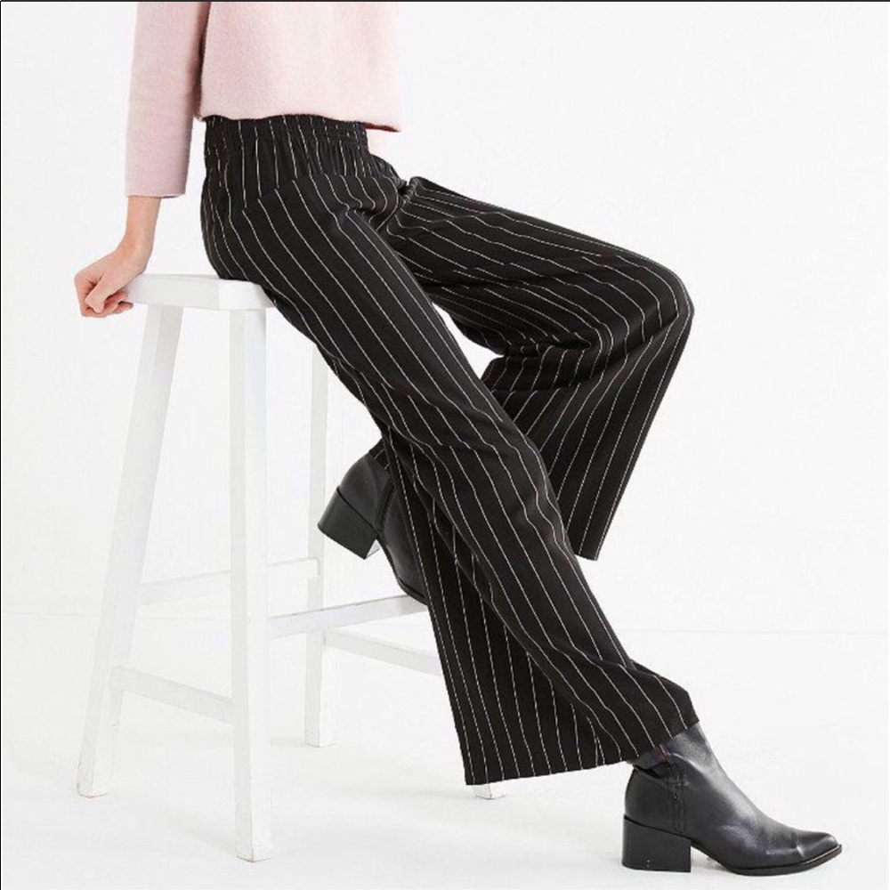 Urban Outfitters Everly Smocked wide leg pants